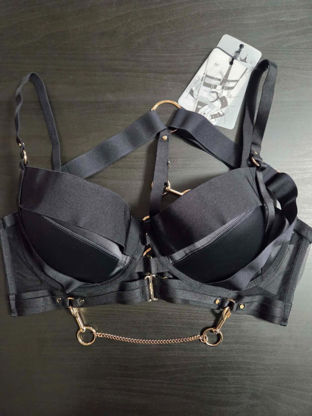 NWT Kukuro bra, by Honey Birdette (size 36H)